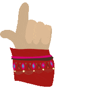 Hand Reaction Sticker