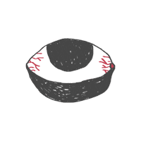 Left Eye Sticker