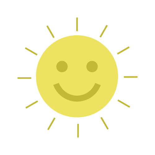 Happy Sun Sticker by nafas Indonesia