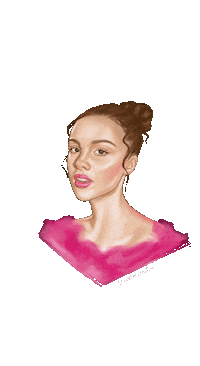 Artmathilde drawing procreate olivia vevo Sticker