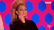 intrigued raven symone GIF by RuPaul's Drag Race