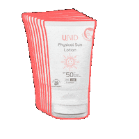 UNIDskincare sunscreen spf lotion unid Sticker