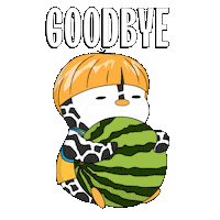 Bye Bye Goodbye Sticker by Pudgy Penguins