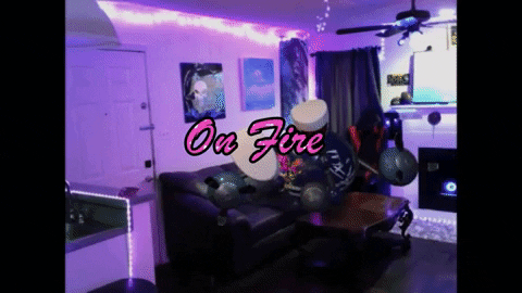 thatspacegiphy giphygifmaker fire spun highest in the room GIF