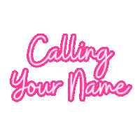 Calling Your Name Sticker by Ulka Rocks