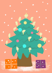 VIZART christmas xmas candle weihnachten GIF