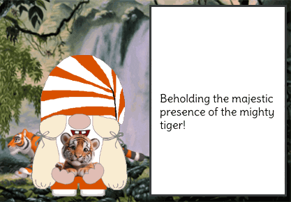 Tiger Gnome GIF