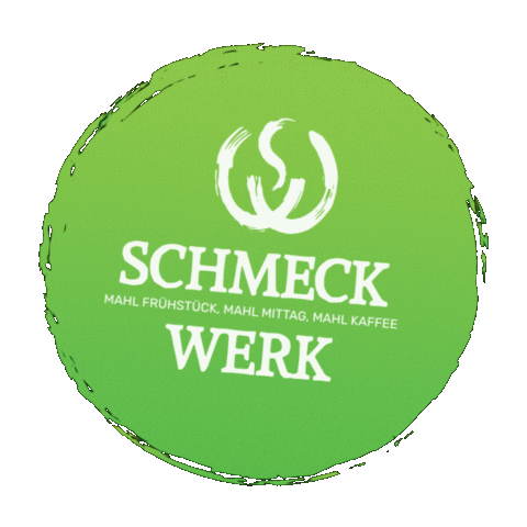 schmeckwerk logo green time breakfast Sticker