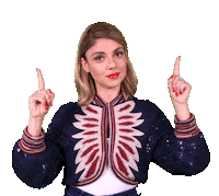 Up Sticker by Keshet Gifs