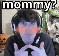 Scared Mom GIF