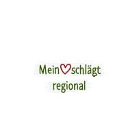 regionalheart herz regional regionalheart Sticker