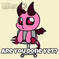 Bored Hurry Up GIF by Christophers Genie