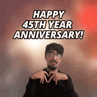 45Th Anniversary GIF