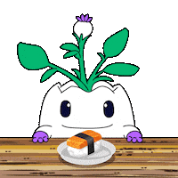 Hungry Asian Food Sticker by Magic Eden