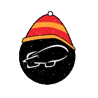 Frionina santa navidad sannicolas gorronavidad Sticker