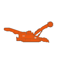 komatsumining truck construction mining shovel Sticker