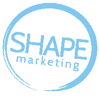 Sticker by Shape Marketing