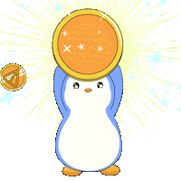 Money Crypto Sticker by Pudgy Penguins