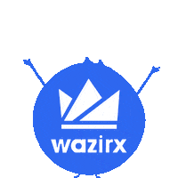 Bitcoin Sticker by WazirX