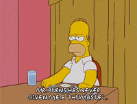sarcastic homer simpson GIF