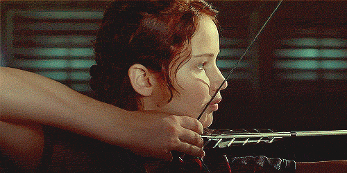 the hunger games katniss GIF