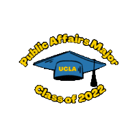 Classof2022 Sticker by UCLA Luskin Undergraduate Program
