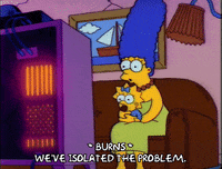Surprised Season 3 GIF by The Simpsons