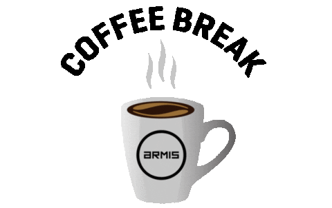 Coffee Break Sticker by ARMIS