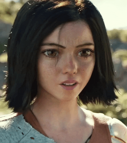 Bloutware giphygifmaker alita GIF