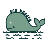 Happy Beach Sticker by Cass Cleave