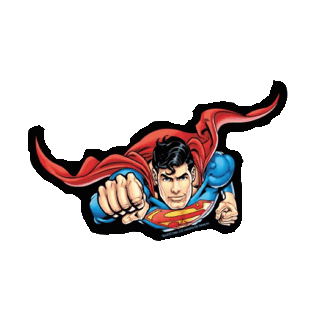 Man Of Steel Superman Sticker by imoji