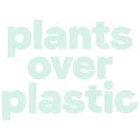 Repurpose blue plants sustainability mint Sticker