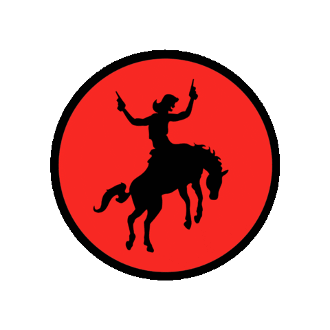 Logo Horse Sticker by Six Shooter Records