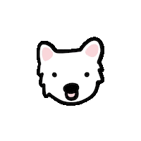 dog love Sticker by rainydayink