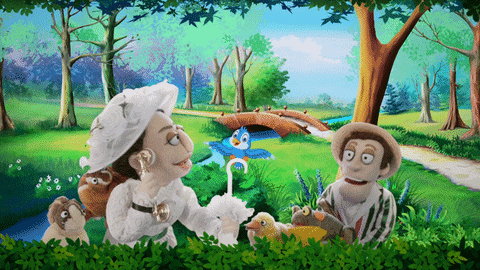 Happy Mary Poppins GIF by Crank Yankers