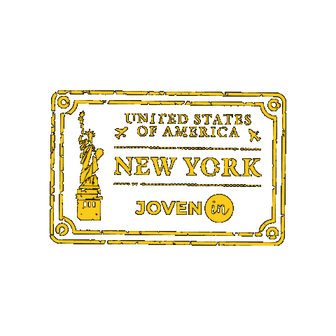 Viajar New York Sticker by Joven_in Caja Rural