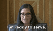 Deb Haaland Confirmation Hearing GIF by GIPHY News