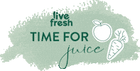 livefresh juice saft saftkur livefresh Sticker