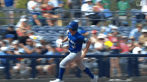 Home Run Running GIF by Toronto Blue Jays