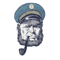 sailor man smoking Sticker by Spinnin' Records