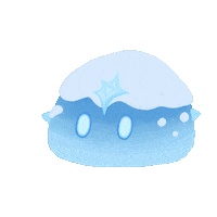 Snow Slime Sticker