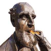 Chicken Fingers Food Sticker by Lehigh University