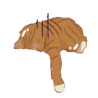 Sad Work From Home Sticker