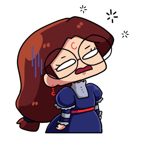 Fun Crying Sticker