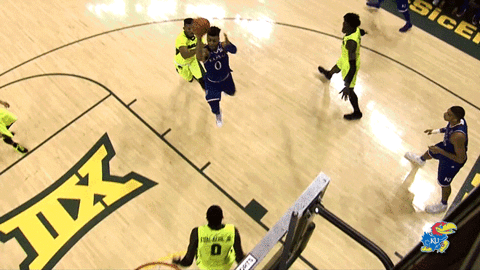 ku rockchalk GIF by Kansas Athletics