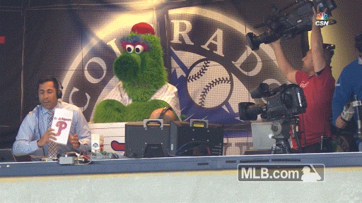 Philadelphia Phillies Popcorn GIF by MLB