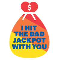 Dad Father Sticker by New York Lottery