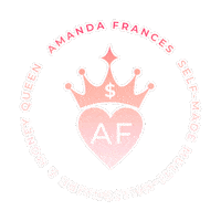 Moneyqueen Sticker by Amanda Frances
