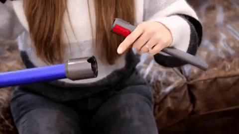 chadreynolds33f3 giphygifmaker dyson vacuum clean my space GIF