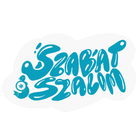Jewish Shabbatshalom Sticker by JCC Warszawa
